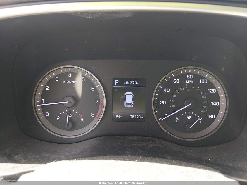2019 Hyundai Tucson VIN KM8J2CA47KU987382 IAAI salvage auction — NORMAL WEAR, Sf97 (Oklahoma), sold $9,850 on 2026-08-03 (photo 7)