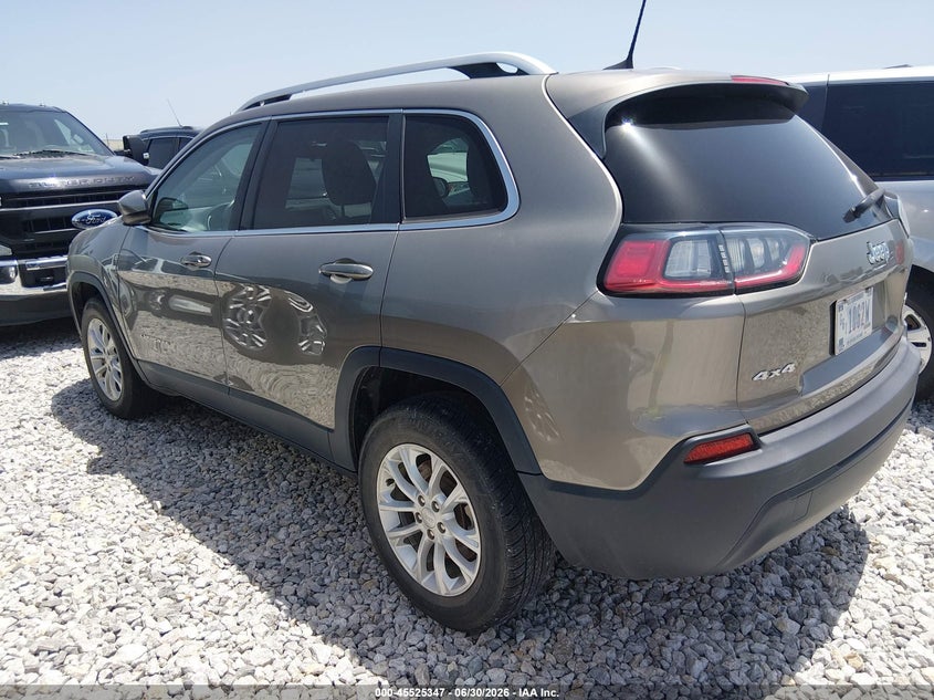 2019 Jeep Cherokee VIN 1C4PJMCB8KD440379 IAAI salvage auction — NORMAL WEAR, Sf97 (Oklahoma), sold $7,950 on 2026-08-03 (photo 3)