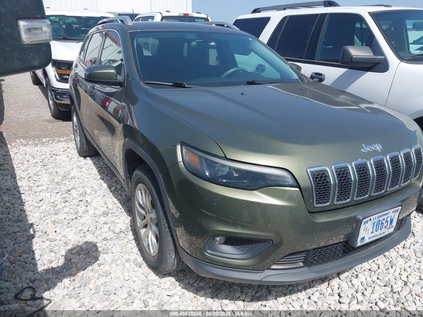 2019 Jeep Cherokee VIN 1C4PJMCB4KD440377 IAAI salvage auction — NORMAL WEAR, Sf97 (Oklahoma), sold $9,575 on 2026-08-03 (photo 1)