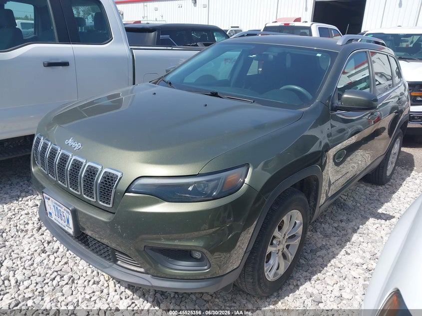 2019 Jeep Cherokee VIN 1C4PJMCB4KD440377 IAAI salvage auction — NORMAL WEAR, Sf97 (Oklahoma), sold $9,575 on 2026-08-03 (photo 2)