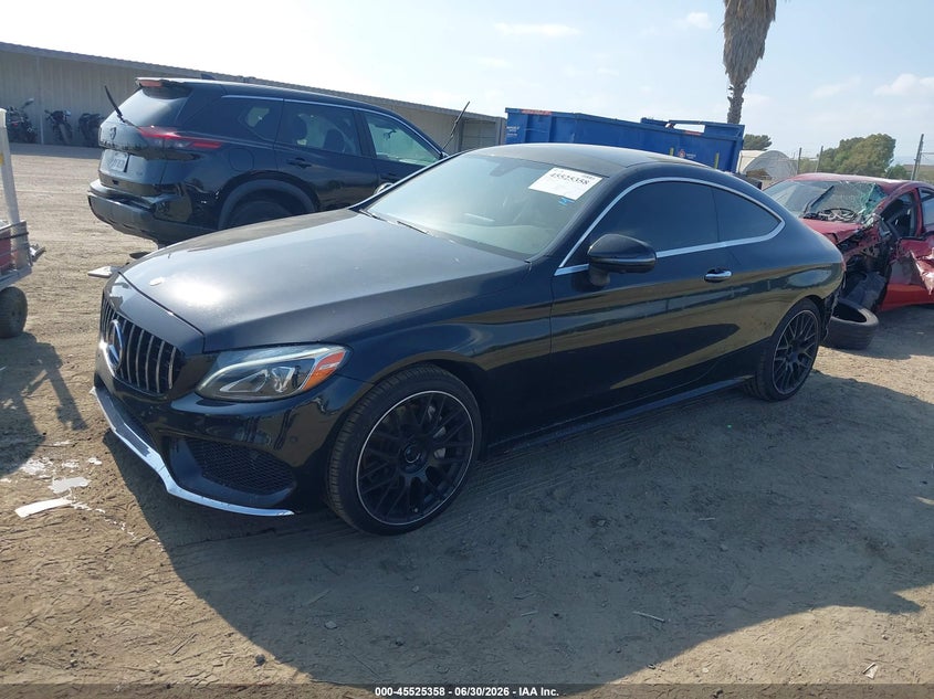2017 Mercedes-benz VIN WDDWJ4KB6HF401645 IAAI salvage auction — REAR END, Salvage Title, sold $9,100 on 2026-07-31 (photo 2)