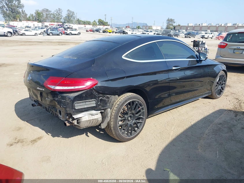 2017 Mercedes-benz VIN WDDWJ4KB6HF401645 IAAI salvage auction — REAR END, Salvage Title, sold $9,100 on 2026-07-31 (photo 4)