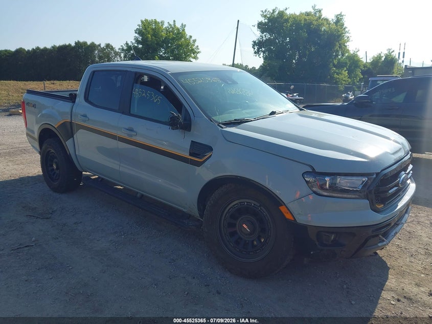 2022 Ford Ranger VIN 1FTER4FH6NLD08201 IAAI salvage auction — FRONT END, Mv-907A (New York), sold $7,400 on 2026-07-29 (photo 1)