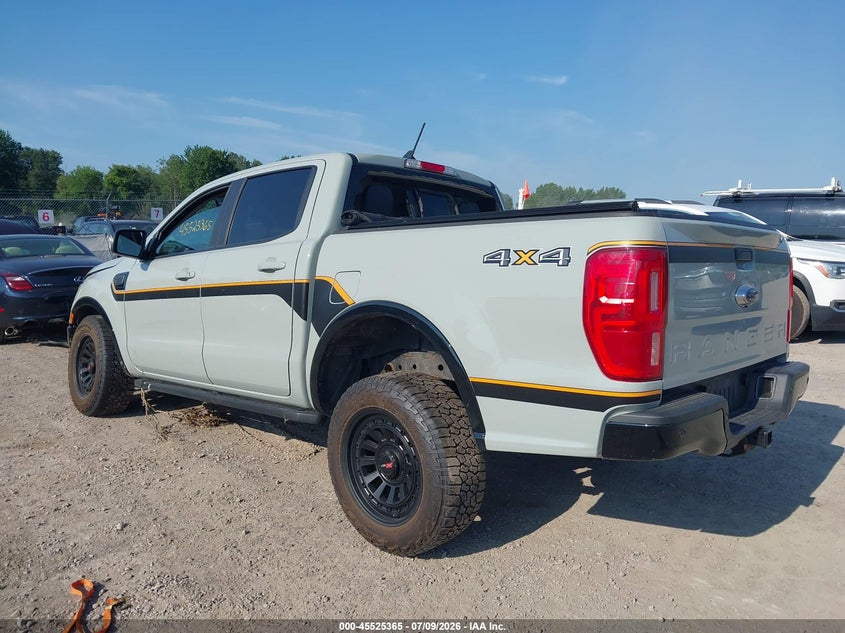 2022 Ford Ranger VIN 1FTER4FH6NLD08201 IAAI salvage auction — FRONT END, Mv-907A (New York), sold $7,400 on 2026-07-29 (photo 3)