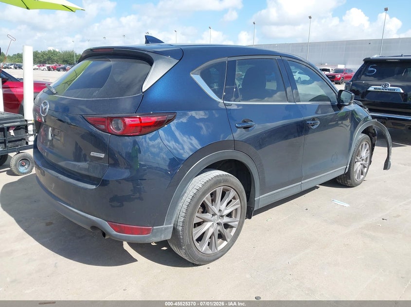 2019 Mazda Cx-5 VIN JM3KFBDY1K0574085 IAAI salvage auction — RIGHT FRONT, Original (Texas), sold $7,200 on 2026-08-27 (photo 4)