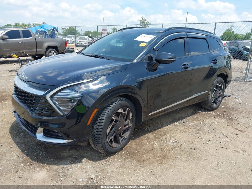 2023 Kia Sportage VIN 5XYK5CAF9PG085018 IAAI salvage auction — REAR END, Salvage (Ohio), sold $11,600 on 2026-07-18 (photo 2)