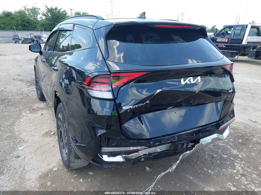 2023 Kia Sportage VIN 5XYK5CAF9PG085018 IAAI salvage auction — REAR END, Salvage (Ohio), sold $11,600 on 2026-07-18 (photo 6)
