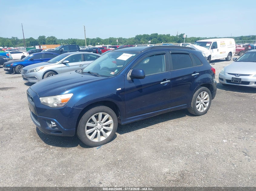 2011 Mitsubishi Outlander sport VIN JA4AP4AU9BZ015422 IAAI salvage auction — NORMAL WEAR, Clear (Maryland), sold $650 on 2026-07-27 (photo 2)