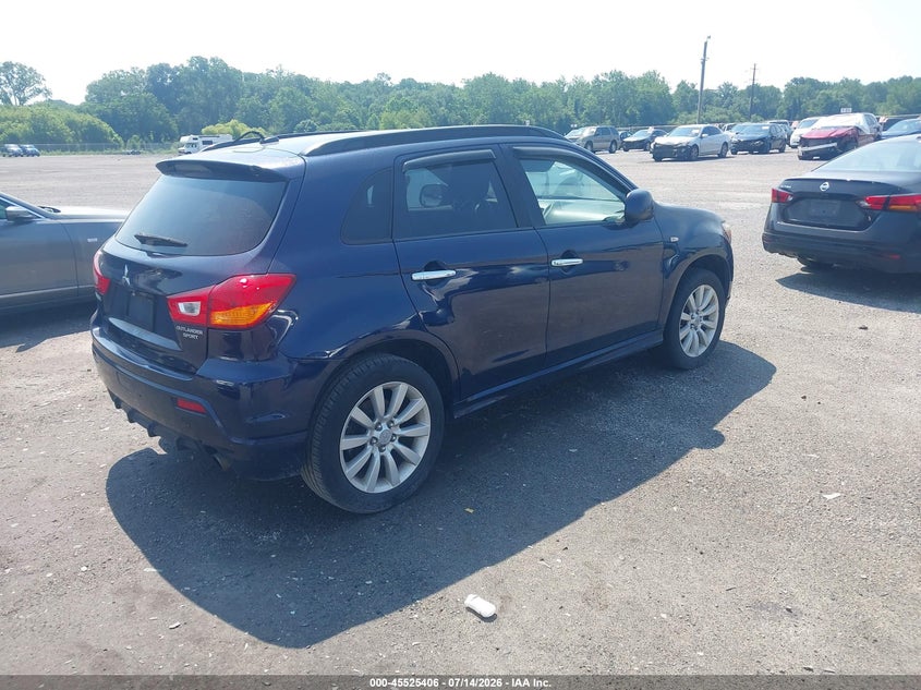 2011 Mitsubishi Outlander sport VIN JA4AP4AU9BZ015422 IAAI salvage auction — NORMAL WEAR, Clear (Maryland), sold $650 on 2026-07-27 (photo 4)
