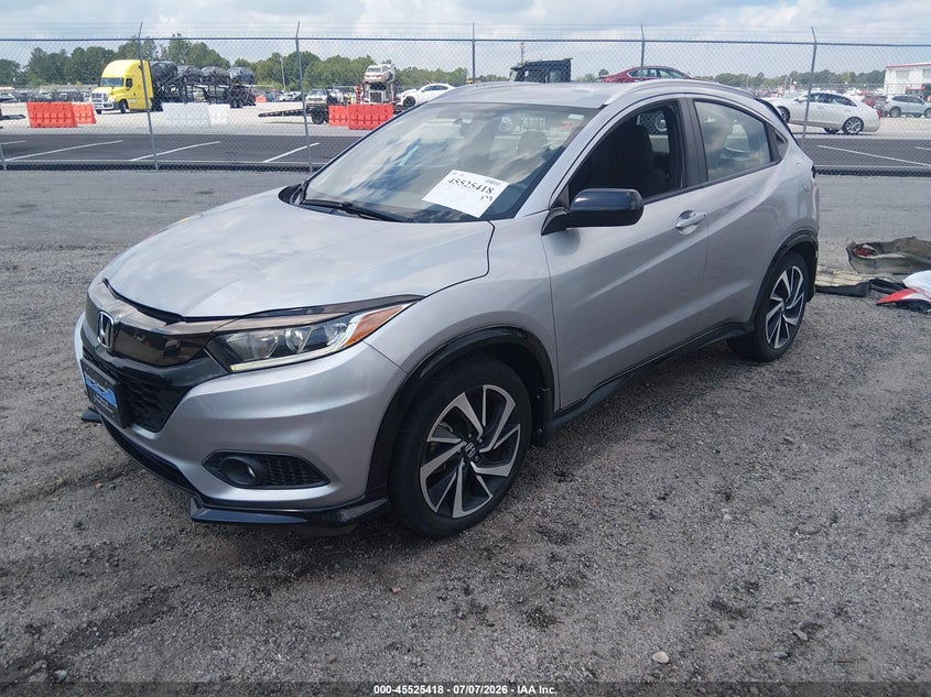 2019 Honda Hr-v VIN 3CZRU5H15KM725478 IAAI salvage auction — REAR END, Clear (South Carolina), sold $4,250 on 2026-07-26 (photo 2)