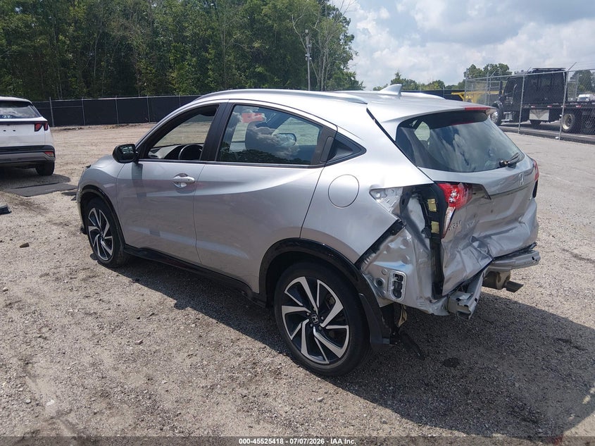 2019 Honda Hr-v VIN 3CZRU5H15KM725478 IAAI salvage auction — REAR END, Clear (South Carolina), sold $4,250 on 2026-07-26 (photo 3)