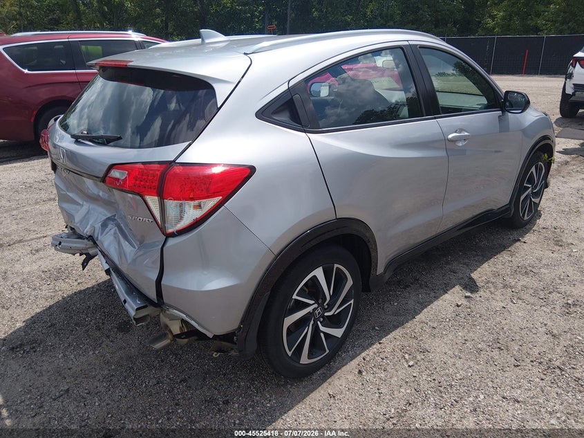 2019 Honda Hr-v VIN 3CZRU5H15KM725478 IAAI salvage auction — REAR END, Clear (South Carolina), sold $4,250 on 2026-07-26 (photo 4)