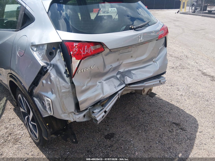 2019 Honda Hr-v VIN 3CZRU5H15KM725478 IAAI salvage auction — REAR END, Clear (South Carolina), sold $4,250 on 2026-07-26 (photo 6)