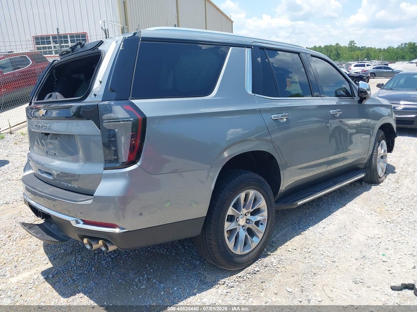 2025 Chevrolet Tahoe VIN 1GNS5SRD1SR413823 IAAI salvage auction — LEFT FRONT, Salvage (Mississippi), sold $23,000 on 2026-07-30 (photo 4)