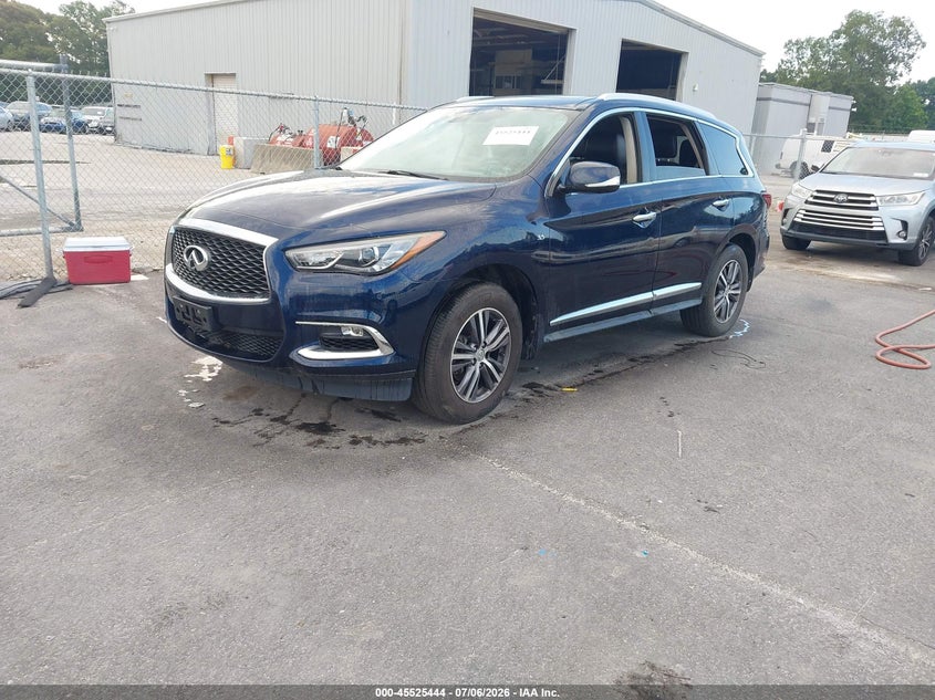 2017 Infiniti Qx60 VIN 5N1DL0MM6HC560777 IAAI salvage auction — NORMAL WEAR, Clear (Georgia), sold $3,300 on 2026-07-29 (photo 2)