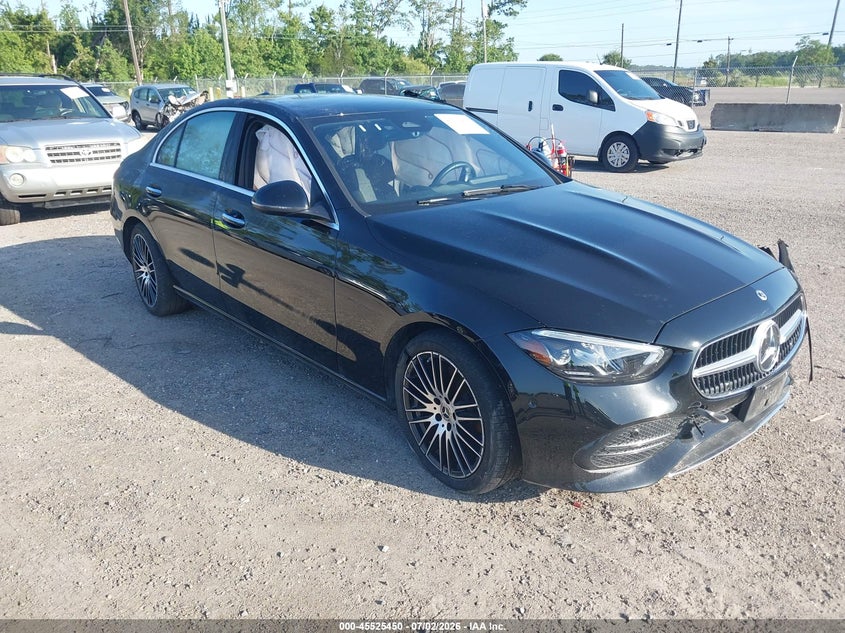 2025 Mercedes-benz C-klasse VIN W1KAF4HB9SR285270 — IAAI salvage auction photo