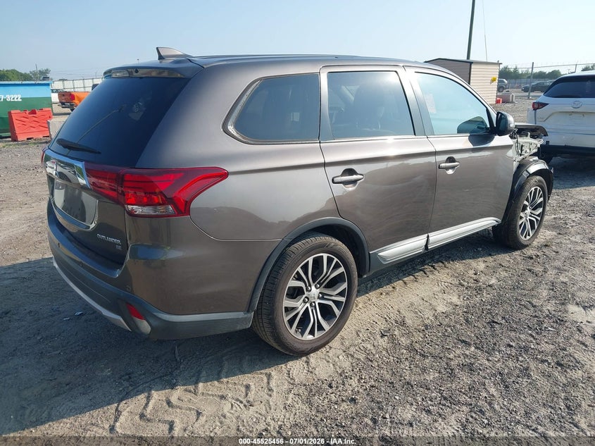 2017 Mitsubishi Outlander VIN JA4AD3A33HZ025642 IAAI salvage auction — FRONT END, Salvage (Georgia), sold $1,500 on 2026-07-22 (photo 4)