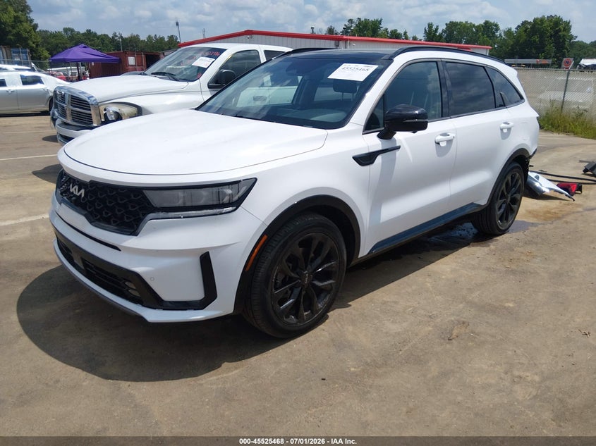 2022 Kia Sorento VIN 5XYRK4LF8NG098687 IAAI salvage auction — REAR END, Salvage (Mississippi), sold $8,000 on 2026-08-30 (photo 2)