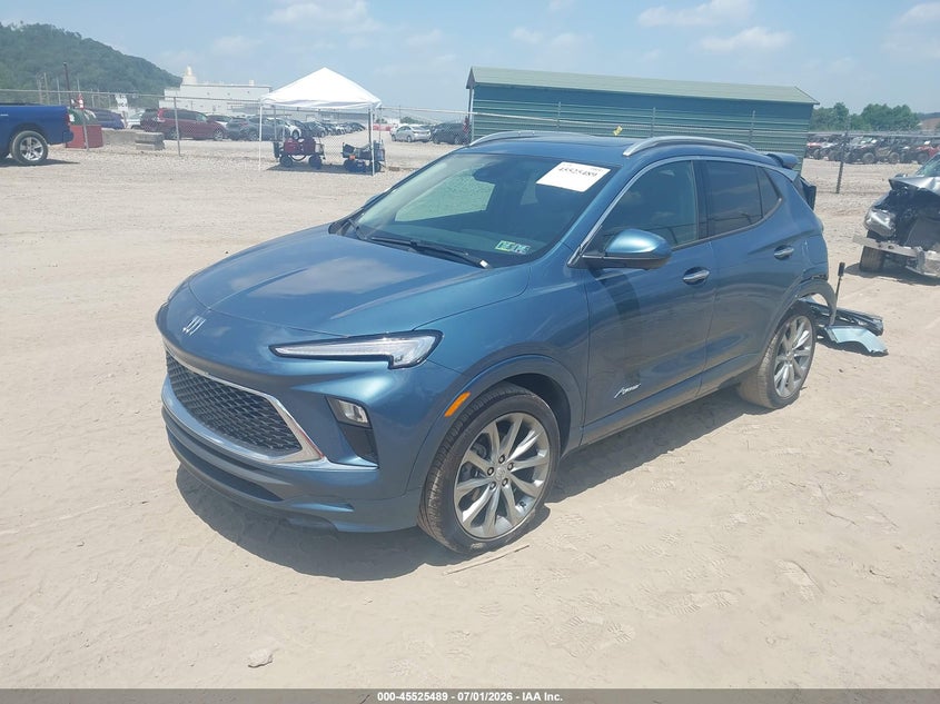 2024 Buick Encore gx VIN KL4AMFSL3RB004669 IAAI salvage auction — REAR END, Salvage (Pennsylvania), sold $4,500 on 2026-07-28 (photo 2)