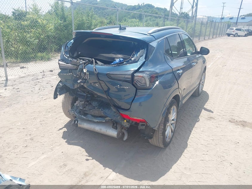 2024 Buick Encore gx VIN KL4AMFSL3RB004669 IAAI salvage auction — REAR END, Salvage (Pennsylvania), sold $4,500 on 2026-07-28 (photo 4)