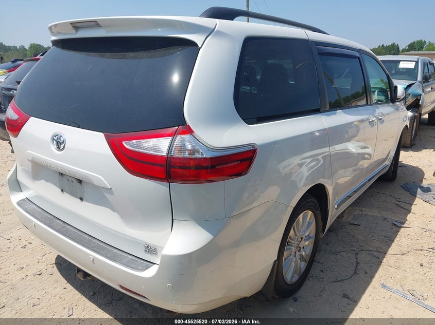 2015 Toyota Sienna VIN 5TDDK3DC4FS107270 IAAI salvage auction — FRONT END, Salvage (North Carolina), sold $2,650 on 2026-08-02 (photo 4)