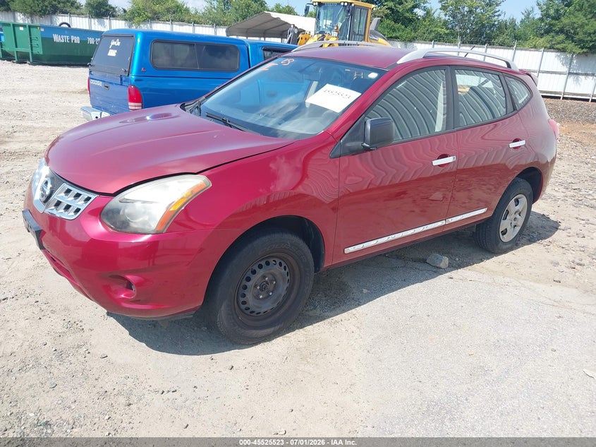2015 Nissan Rogue VIN JN8AS5MV3FW755896 IAAI salvage auction — NORMAL WEAR, Repossession Paperwork (Georgia), sold $850 on 2026-07-30 (photo 2)