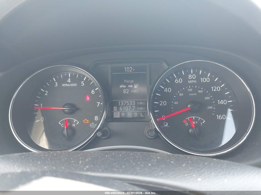 2015 Nissan Rogue VIN JN8AS5MV3FW755896 IAAI salvage auction — NORMAL WEAR, Repossession Paperwork (Georgia), sold $850 on 2026-07-30 (photo 7)