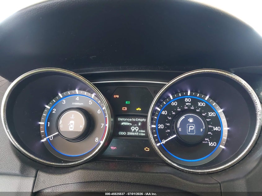 2011 Hyundai Sonata VIN 5NPEC4AB3BH234935 IAAI salvage auction — LEFT FRONT, Rebuildable (Florida), sold $475 on 2026-07-29 (photo 7)