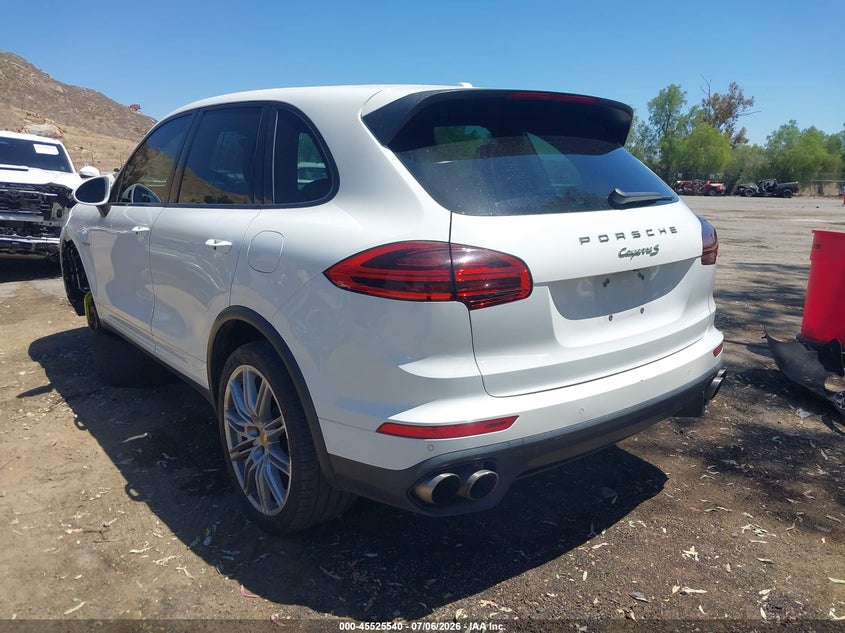 2016 Porsche Cayenne VIN WP1AE2A28GLA17749 IAAI salvage auction — LEFT FRONT, Clear (Arizona), sold $4,000 on 2026-07-21 (photo 3)