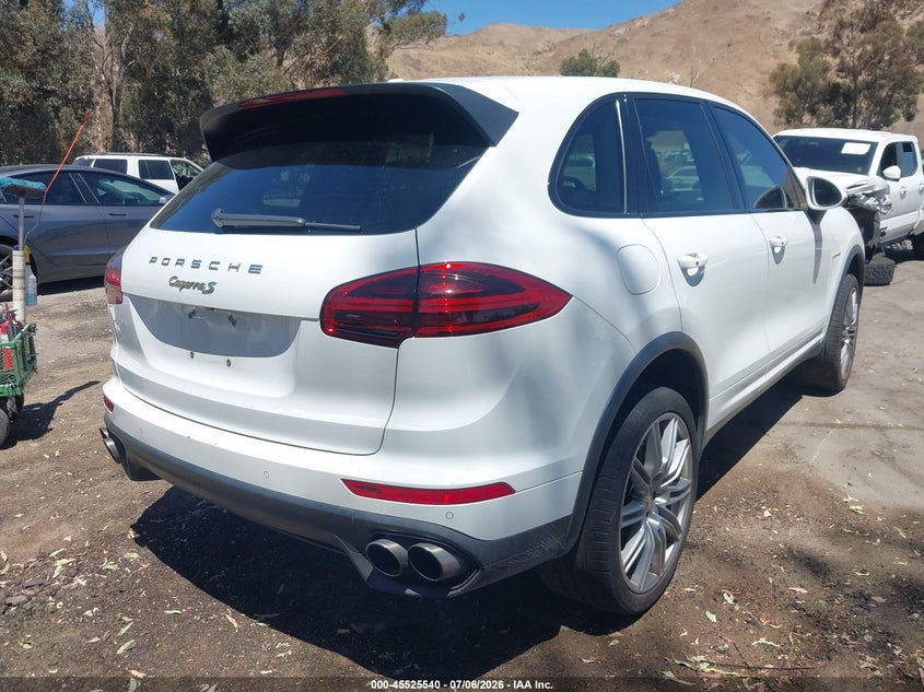 2016 Porsche Cayenne VIN WP1AE2A28GLA17749 IAAI salvage auction — LEFT FRONT, Clear (Arizona), sold $4,000 on 2026-07-21 (photo 4)