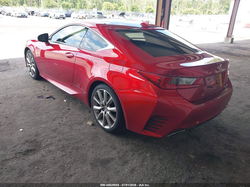 2015 Lexus Rc VIN JTHHE5BC3F5009892 IAAI salvage auction — RIGHT SIDE, Rebuildable (Florida), sold $2,550 on 2026-07-28 (photo 3)