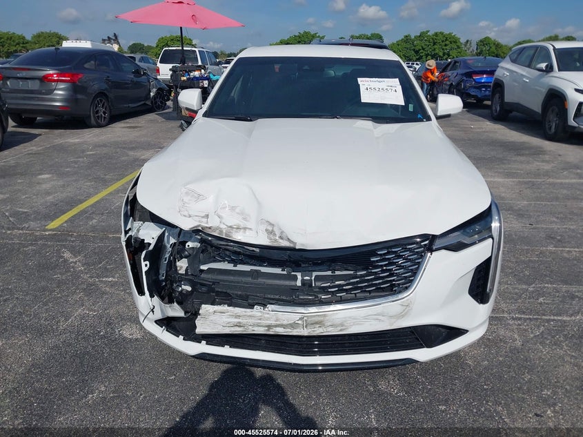 2026 Cadillac Ct4 VIN 1G6DA5RK1T0109641 IAAI salvage auction — FRONT END, Clear (Florida), sold $13,250 on 2026-07-08 (photo 6)