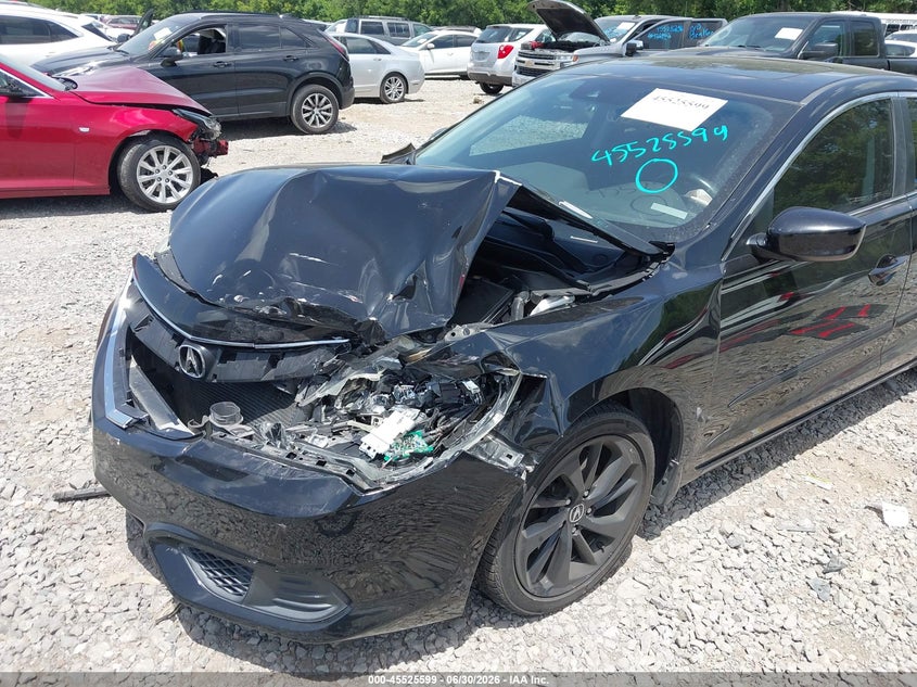 2016 Acura Ilx VIN 19UDE2F75GA002822 IAAI salvage auction — FRONT END, Salvage Title, sold $750 on 2026-08-30 (photo 6)