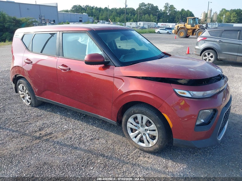 2020 Kia Soul VIN KNDJ23AU5L7096561 IAAI salvage auction — NORMAL WEAR, Clear (Alabama), sold $1,325 on 2026-07-29 (photo 1)