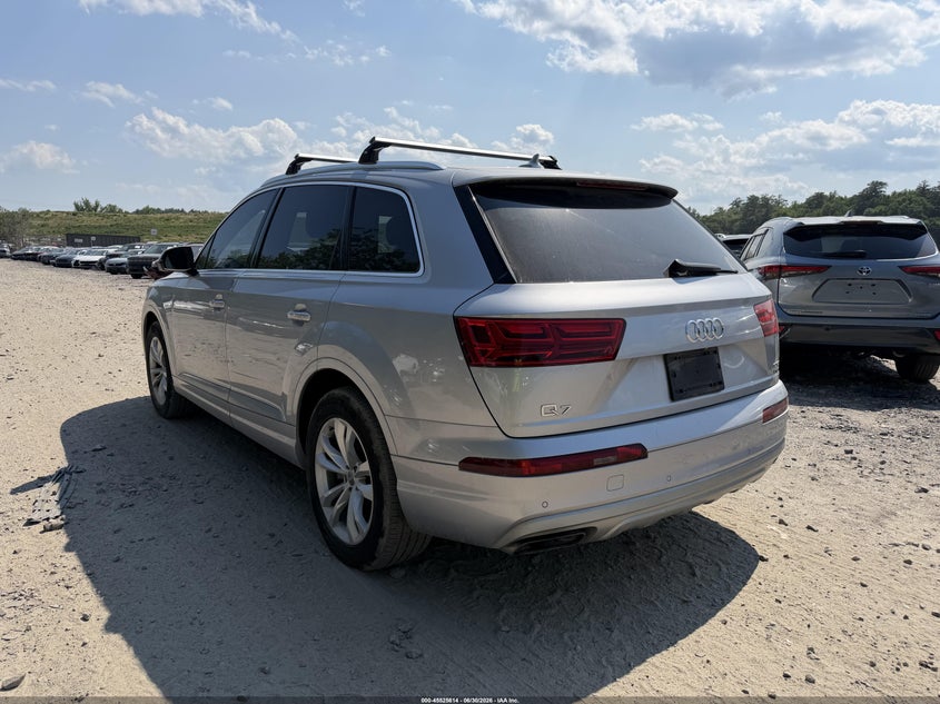 2018 Audi Q7 VIN WA1LAAF74JD004268 IAAI salvage auction — MECHANICAL, Clear (Illinois), sold $4,925 on 2026-07-29 (photo 3)
