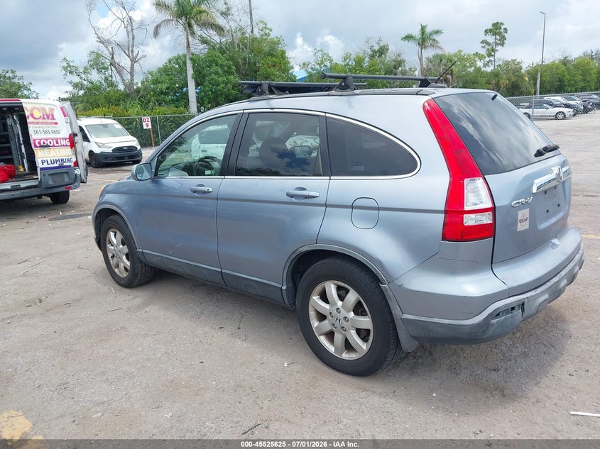 2007 Honda Cr-v VIN JHLRE48707C078968 IAAI salvage auction — RIGHT SIDE, Rebuildable (Florida), sold $1,100 on 2026-07-13 (photo 3)