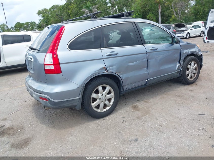 2007 Honda Cr-v VIN JHLRE48707C078968 IAAI salvage auction — RIGHT SIDE, Rebuildable (Florida), sold $1,100 on 2026-07-13 (photo 4)