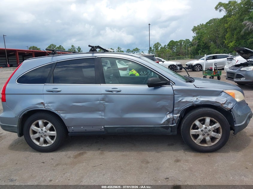 2007 Honda Cr-v VIN JHLRE48707C078968 IAAI salvage auction — RIGHT SIDE, Rebuildable (Florida), sold $1,100 on 2026-07-13 (photo 6)