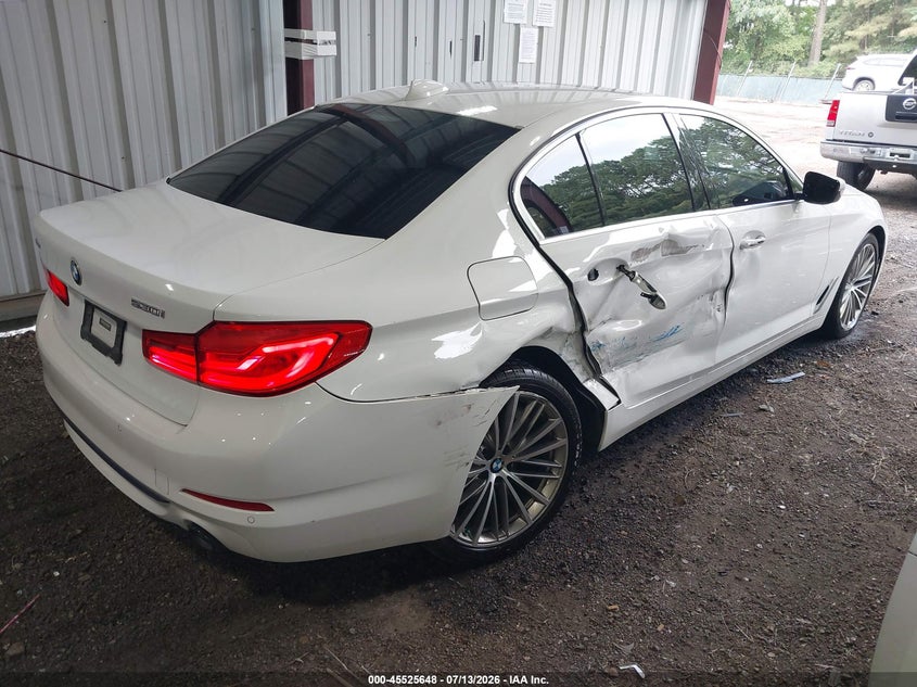 2018 BMW 5er VIN WBAJA7C5XJWC75875 IAAI salvage auction — RIGHT SIDE, Salvage (Virginia), sold $4,950 on 2026-07-30 (photo 4)