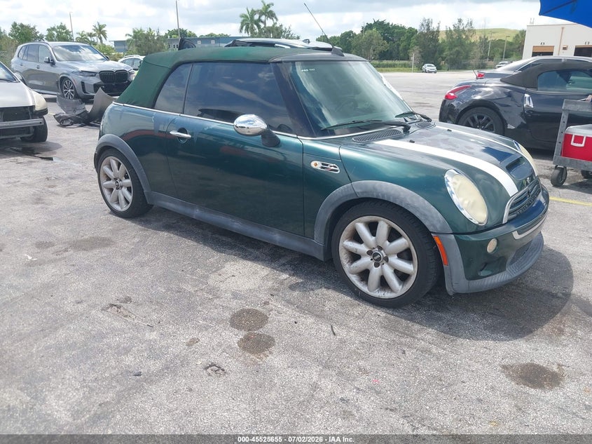 2006 Mini Cooper VIN WMWRH33566TF87272 IAAI salvage auction — NORMAL WEAR, Clear (Florida), sold $1,950 on 2026-07-23 (photo 1)