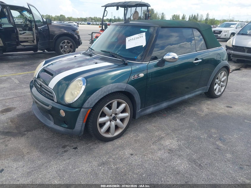 2006 Mini Cooper VIN WMWRH33566TF87272 IAAI salvage auction — NORMAL WEAR, Clear (Florida), sold $1,950 on 2026-07-23 (photo 2)