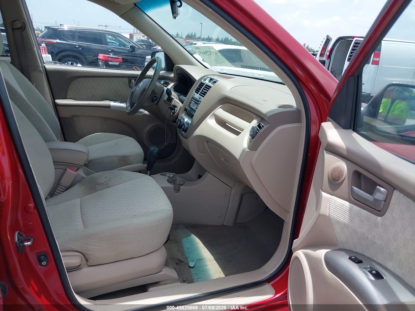 2006 Kia Sportage VIN KNDJE723467155415 IAAI salvage auction — REAR END, Rebuildable (Florida), sold $575 on 2026-07-23 (photo 5)