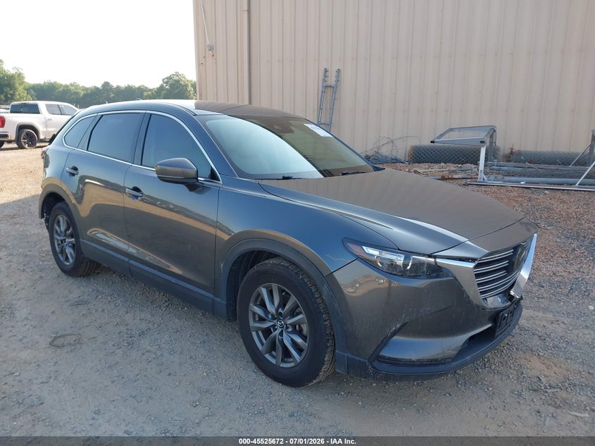 2021 Mazda Cx-9 VIN JM3TCACYXM0515709 IAAI salvage auction — REAR END, Salvage (North Carolina), sold $6,700 on 2026-08-02 (photo 1)