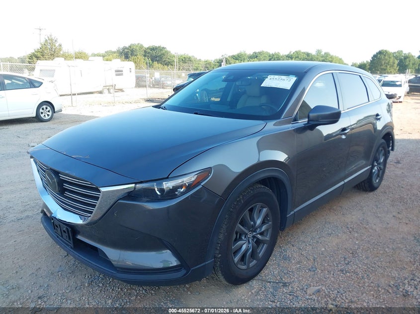 2021 Mazda Cx-9 VIN JM3TCACYXM0515709 IAAI salvage auction — REAR END, Salvage (North Carolina), sold $6,700 on 2026-08-02 (photo 2)