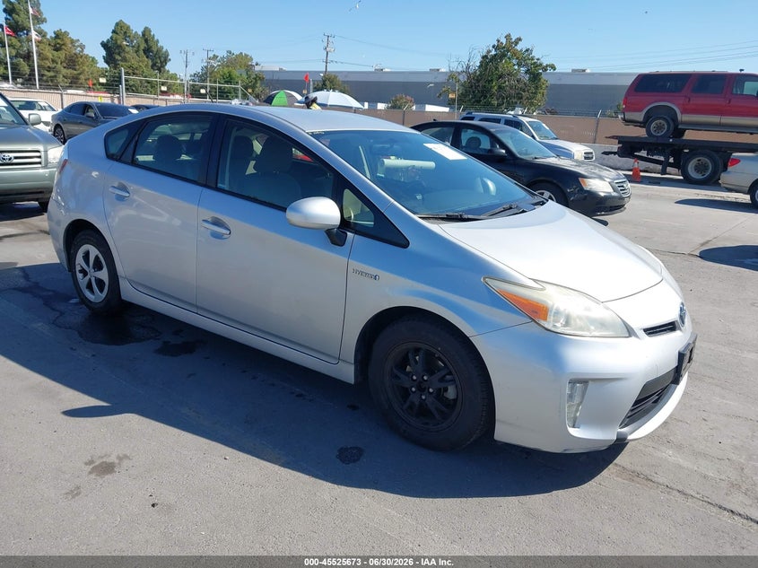 2013 Toyota Prius VIN JTDKN3DU3D5636199 IAAI salvage auction — NORMAL WEAR, Clear - Dealer Only (California), sold $3,150 on 2026-07-13 (photo 1)