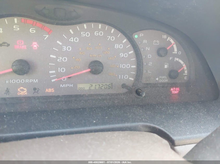 2001 Toyota Sequoia VIN 5TDBT48A21S008006 IAAI salvage auction — NORMAL WEAR, Clear (Massachusetts), sold $225 on 2026-07-14 (photo 7)