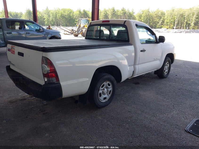 2009 Toyota Tacoma VIN 5TENX22NX9Z615626 IAAI salvage auction — NORMAL WEAR, Clear (New York), sold $2,350 on 2026-07-30 (photo 4)