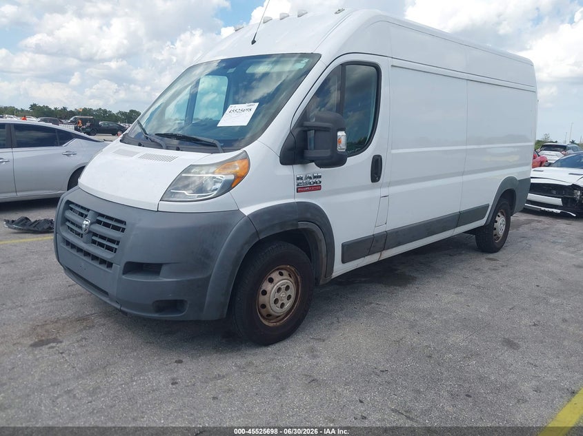 2017 Ram Promaster city VIN 3C6TRVDGXHE516285 IAAI salvage auction — NORMAL WEAR, Clear (Florida), sold $1,050 on 2026-07-09 (photo 2)