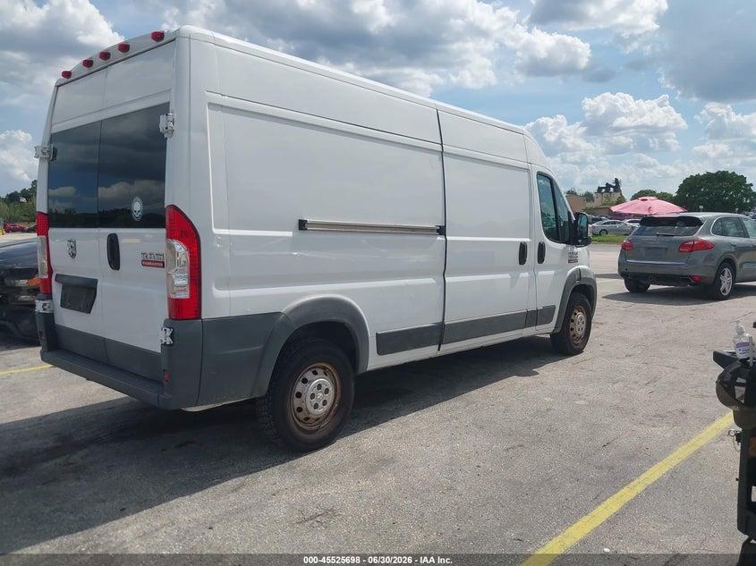 2017 Ram Promaster city VIN 3C6TRVDGXHE516285 IAAI salvage auction — NORMAL WEAR, Clear (Florida), sold $1,050 on 2026-07-09 (photo 4)