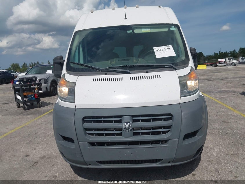 2017 Ram Promaster city VIN 3C6TRVDGXHE516285 IAAI salvage auction — NORMAL WEAR, Clear (Florida), sold $1,050 on 2026-07-09 (photo 6)